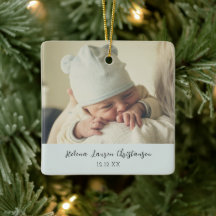 Simple & Elegant Baby's First Birthday Christmas
