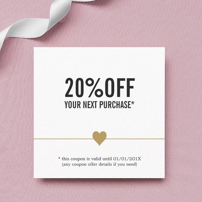 Simple Elegant Beauty Salon Coupon (Creator Uploaded)