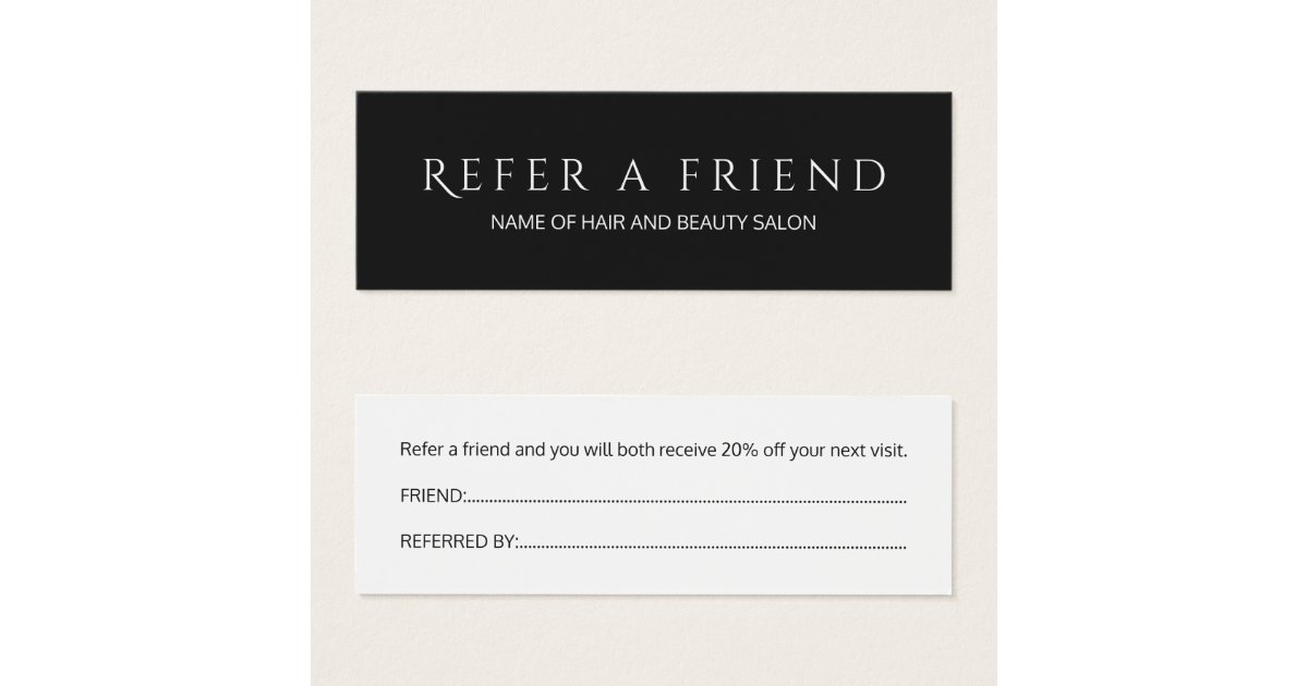 Inspirational 44 Simple Card Referral