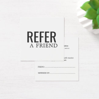 Inspirational 44 Simple Card Referral