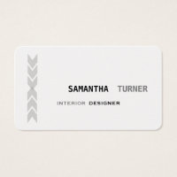 Simple Elegant Black Professional Custom Business Card