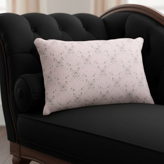 Simple Elegant Blush Pink Glitter Pattern Accent Pillow (Creator Uploaded)