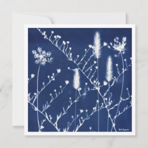 Simple Elegant Botanical Personalized Note Card