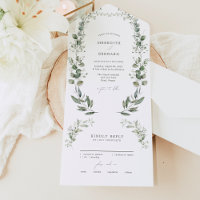 Simple Elegant Botanical Wedding