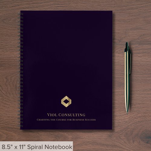Simple Elegant Branded Notebook