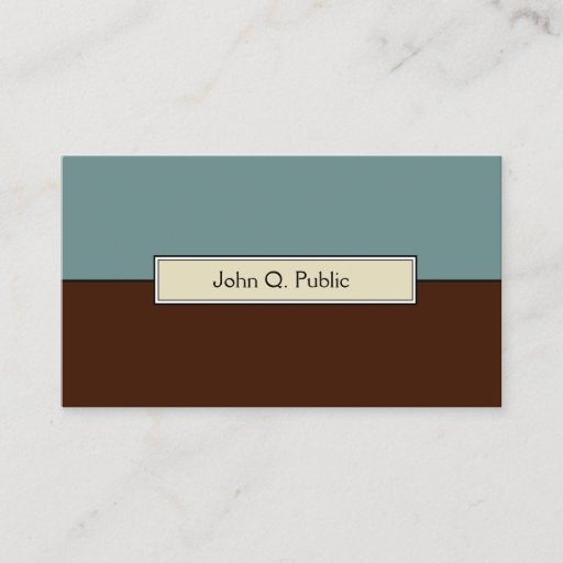 Customizable Elegant Business Card