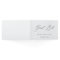 Simple Elegant Calligraphy Black & White Wedding