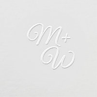 Simple Elegant Calligraphy Monogram