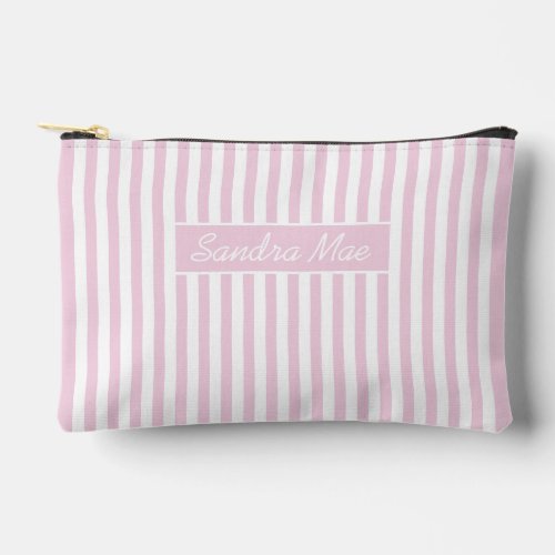 Simple Elegant Chic Stripe Pattern Toiletry Bag
