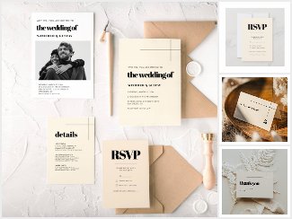Simple, elegant & chic wedding