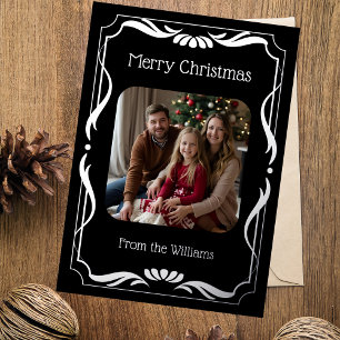 Simple Elegant Christmas Cards Template Holiday