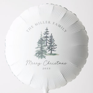 Simple Elegant Christmas tree   Pine tree Balloon