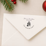 Simple Elegant Christmas tree | Pine tree  Self-inking Stamp<br><div class="desc">Simple Elegant Christmas tree | Pine tree festive family self-inking stamp.</div>