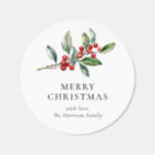 Simple Elegant Christmas Watercolor Botanical