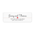 Simple Elegant Clean Heart Line Wedding