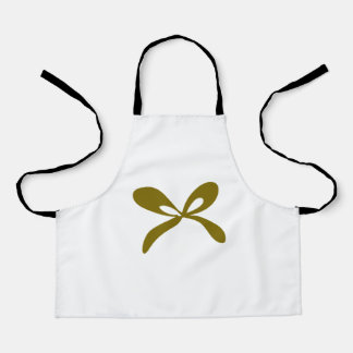 Simple elegant custom logo here company     apron