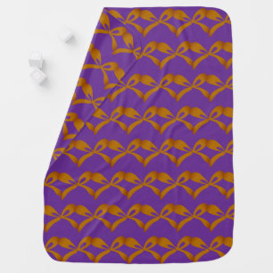 Simple elegant custom logo here company baby blanket