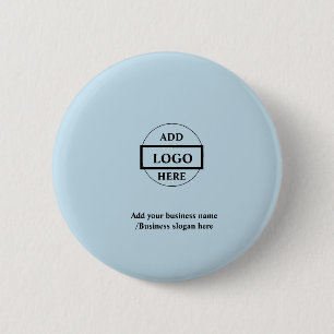 Simple elegant custom logo here company    button