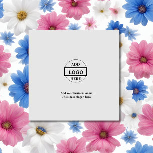 Simple elegant custom logo here company car magnet