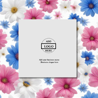 Simple elegant custom logo here company car magnet