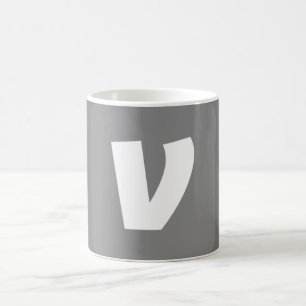 Simple elegant custom logo here company coffee mug
