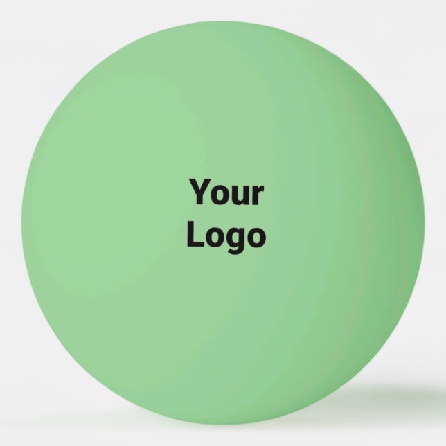 Simple elegant custom logo here company easter gre ping pong ball (Front)