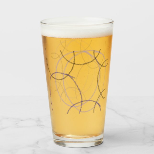 Simple elegant custom logo here company          glass (Front Filled)