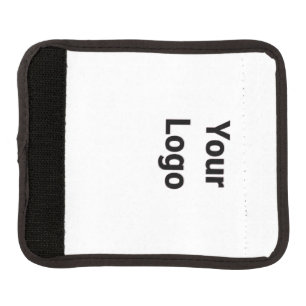 Simple elegant custom logo here company luggage handle wrap