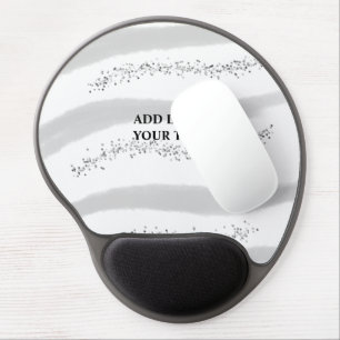 Simple elegant custom logo here company     mouse  gel mouse pad