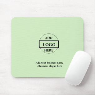 Simple elegant custom logo here company   mouse pad
