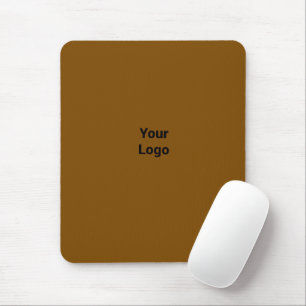 Simple elegant custom logo here company     mouse  pad