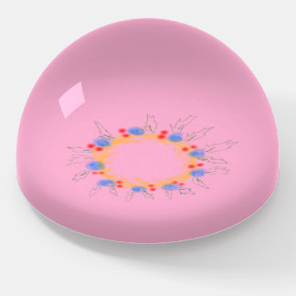 Simple elegant custom logo here company paperweight