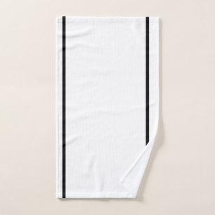 Simple elegant custom logo here company t hand towel