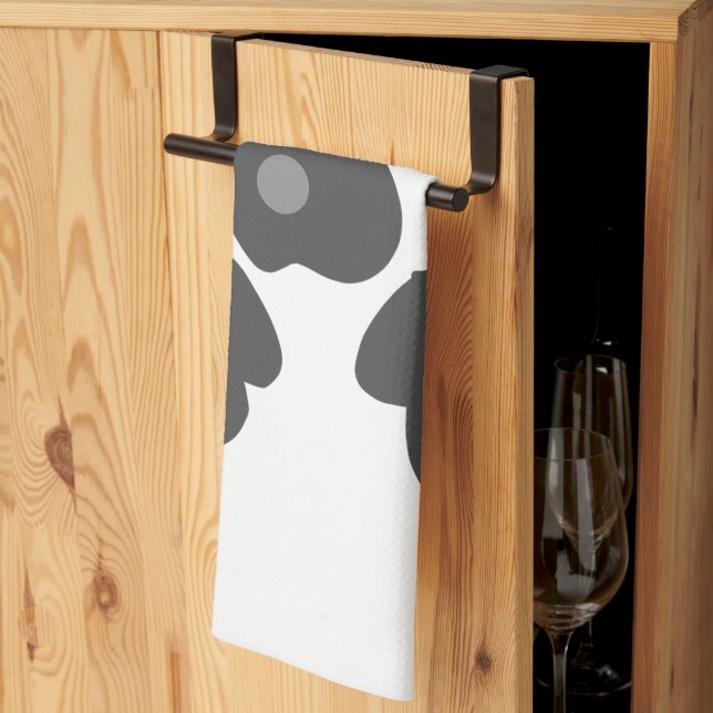 Simple elegant custom logo here company          t kitchen towel (Thirds Fold)