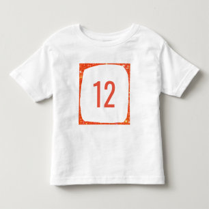 Simple elegant custom logo here company T Toddler T-shirt