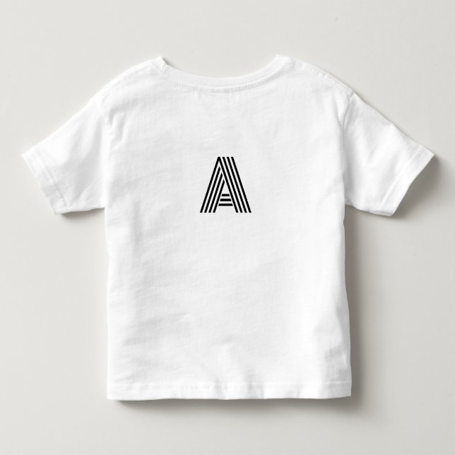Simple elegant custom logo here company          T Toddler T-shirt (Back)