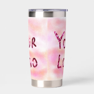 Simple elegant custom logo here company   tt doorm insulated tumbler