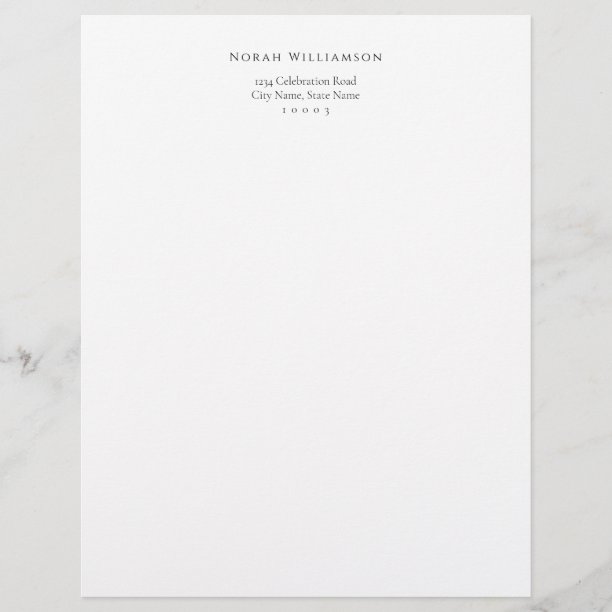 Letterhead | Zazzle