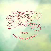 Simple & Elegant Cute Merry Christmas Personalized