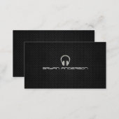 Simple & Elegant DJ Business Card (Front/Back)