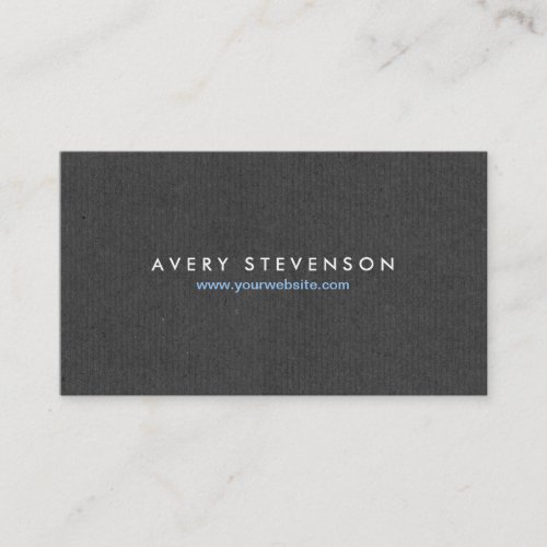 Simple Elegant Entrepreneur Gray Texture Look Business Card Templates