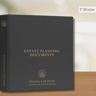 Simple Elegant Estate Planning Binder