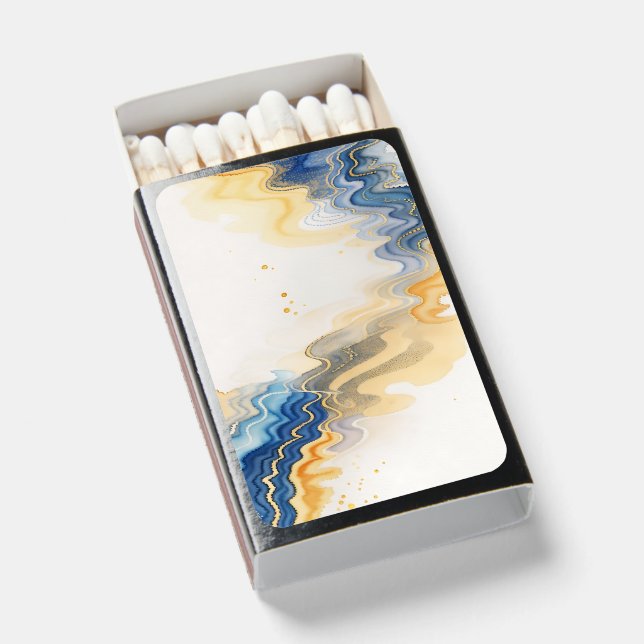 Simple Elegant Favor Matchboxes (Front Open)