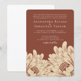 Simple Elegant Floral Wedding