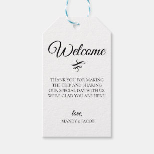 wedding gift tags zazzle