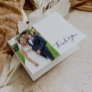 Simple Elegant Front and Back Photo Thank You Card