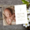 Simple Elegant Gold Cross Baptism Christening