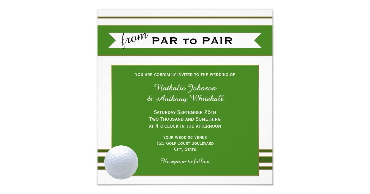 golf themed wedding invitations simple golf theme wedding invitation zazzle golf themed wedding invitations simple golf theme wedding invitation zazzle