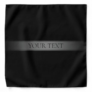 Simple Elegant Gradient Stripe Editable Color Bandana