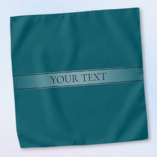 Simple Elegant Gradient Stripe Editable Color Bandana